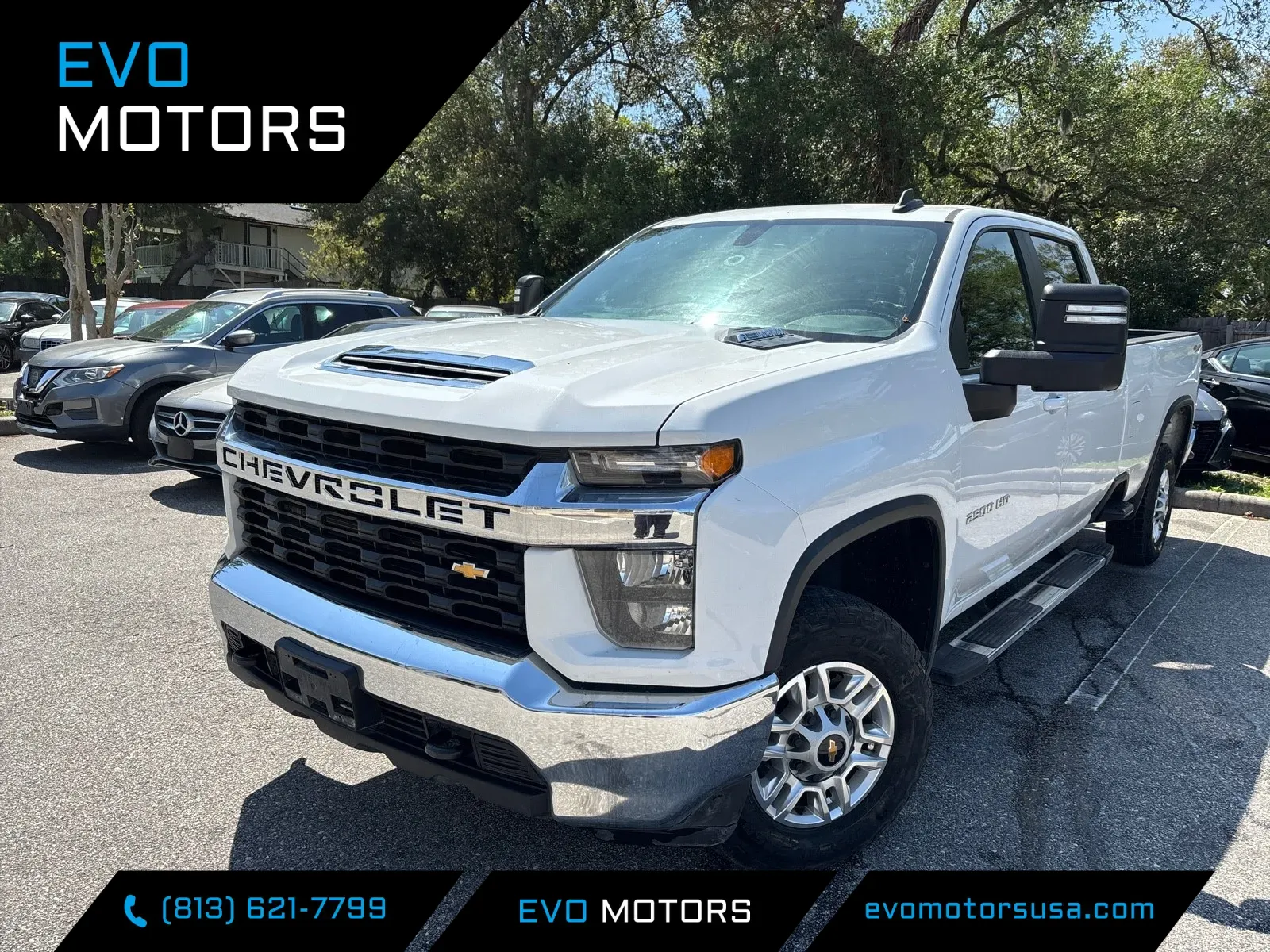 Blue 2023 Chevrolet Silverado 2500HD 4WD W/6.6L DURAMAX DIESEL LT for sale in Seffner, FL