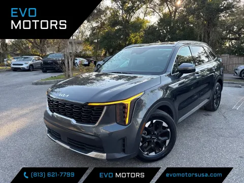Blue 2024 Kia Sorento S for sale in Seffner, FL