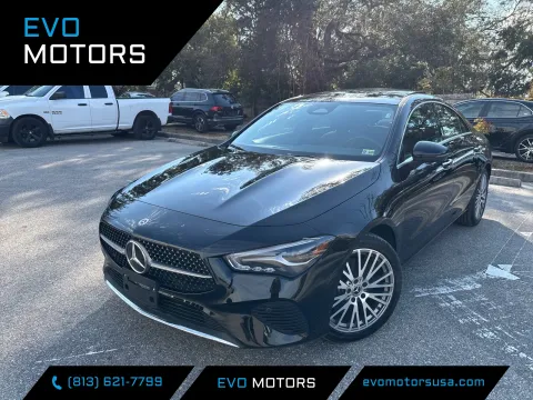 Black 2025 Mercedes-Benz CLA 250 4MATIC for sale in Seffner, FL