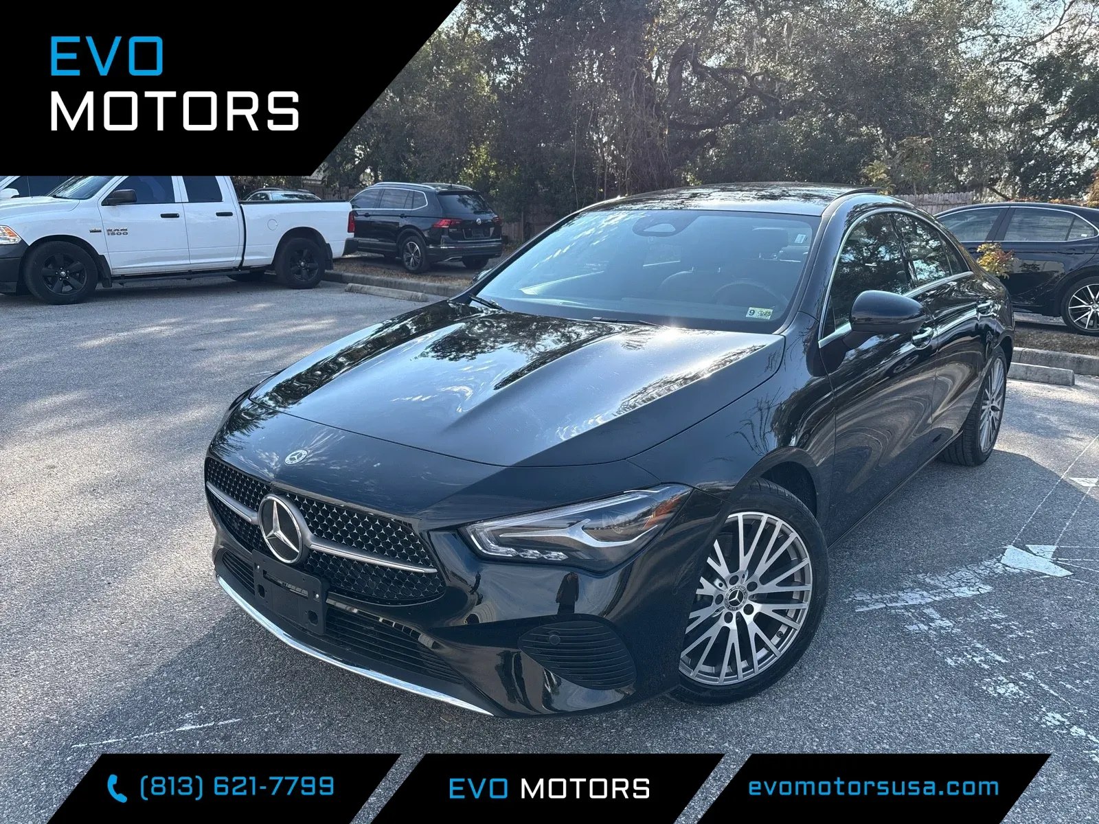 Black 2025 Mercedes-Benz CLA 250 4MATIC for sale in Seffner, FL