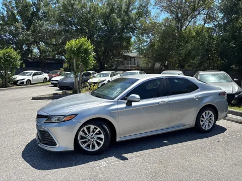 Another view of 2021 Toyota Camry LE for sale in Seffner, FL at Evo Motors