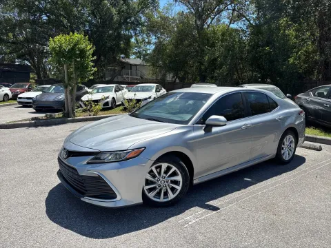 Photos of 2021 Toyota Camry LE for sale in Seffner, FL at Evo Motors