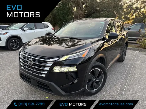 Black 2025 Nissan Rogue SV AWD for sale in Seffner, FL