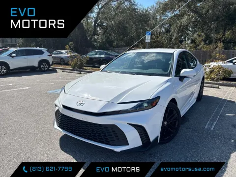 White 2025 Toyota Camry SE for sale in Seffner, FL