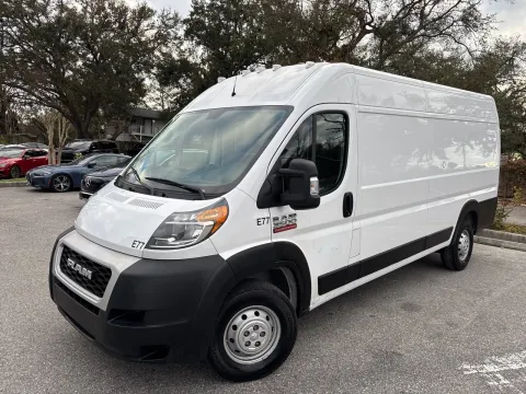 Photos of 2019 Ram ProMaster Cargo Van High Roof 159.0 WB for sale in Seffner, FL at Evo Motors