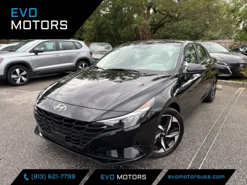 Black 2023 Hyundai Elantra SEL for sale in Seffner, FL