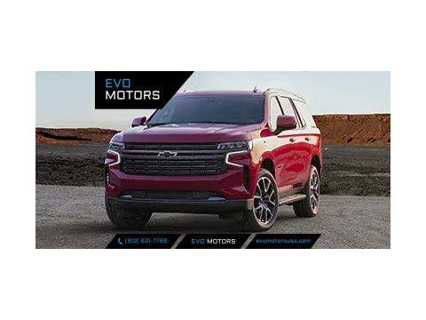 Red 2021 Chevrolet Tahoe LT for sale in Seffner, FL