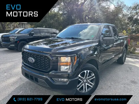 Black 2023 Ford F-150 XL Extended Cab w/STX APPEARANCE PKG. for sale in Seffner, FL