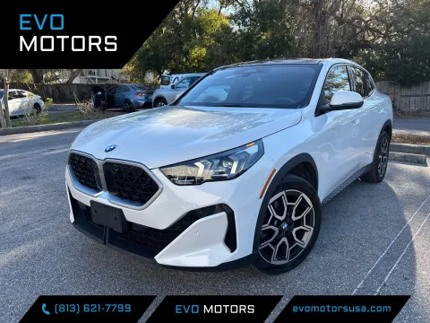 White 2025 BMW X2 xDrive28i w/CONVENIENCE PKG. PANO SUNROOF for sale in Seffner, FL