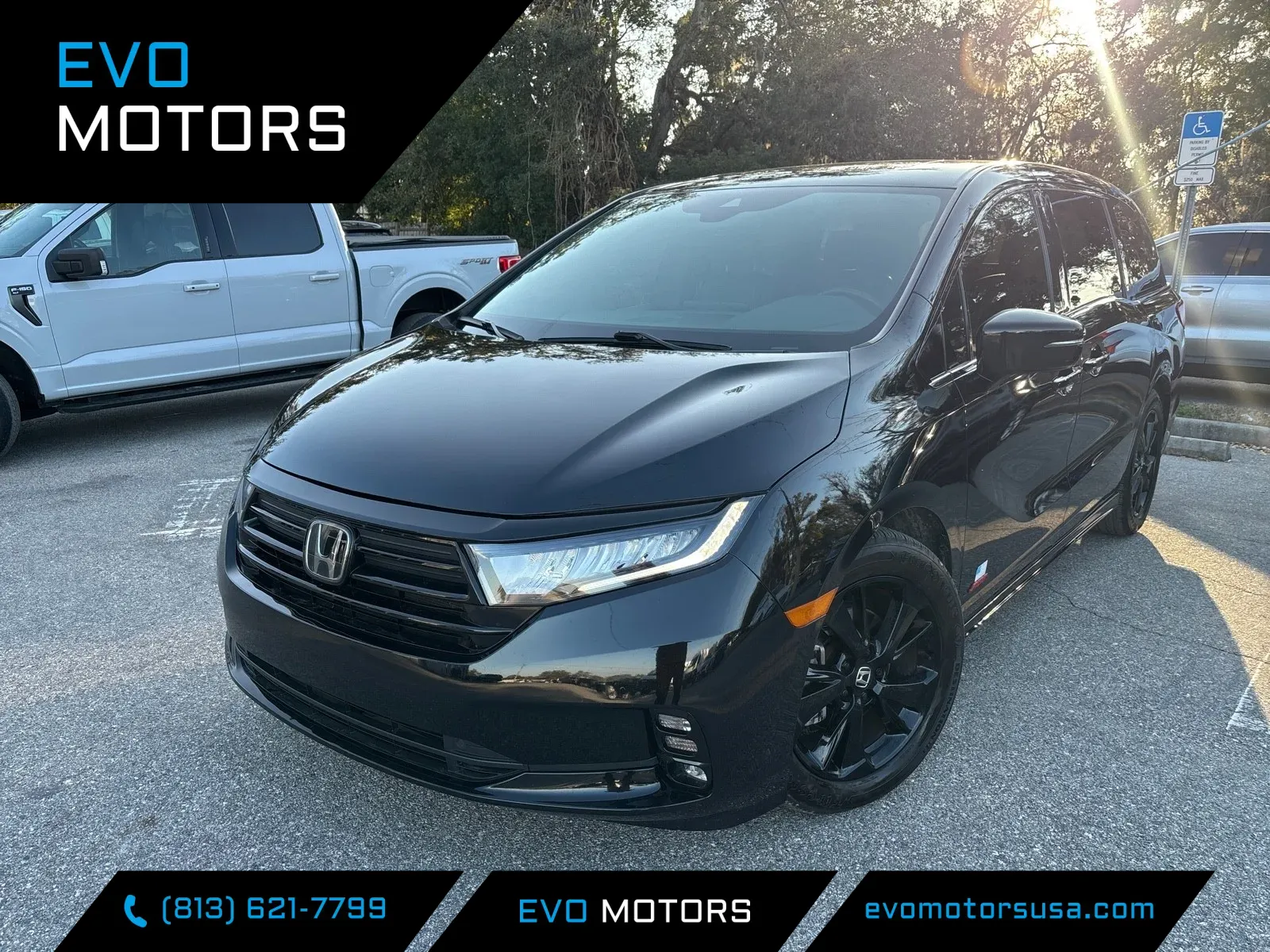 Blue 2024 Honda Odyssey Sport for sale in Seffner, FL