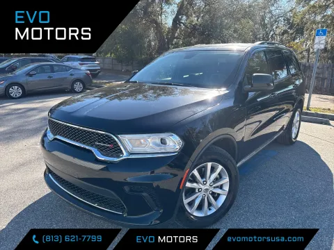 Black 2024 Dodge Durango SXT for sale in Seffner, FL