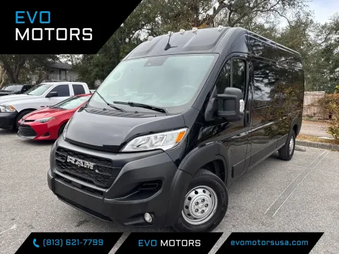Yellow 2023 Ram ProMaster Cargo Van 2500 Cargo Van High Roof 159.0 WB for sale in Seffner, FL