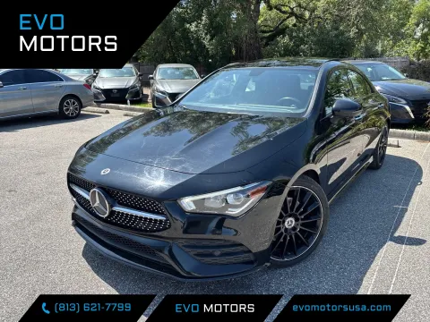 Black 2023 Mercedes-Benz CLA 250 w/AMG LINE & NIGHT PKG. PREMIUM PKG. for sale in Seffner, FL