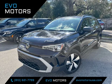Black 2025 Volkswagen Taos S 4MOTION for sale in Seffner, FL