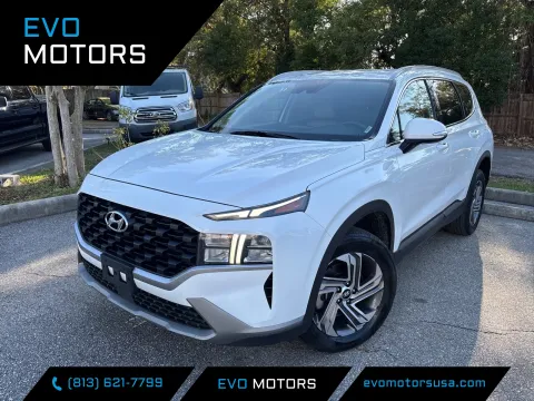 White 2023 Hyundai Santa Fe SEL AWD for sale in Seffner, FL
