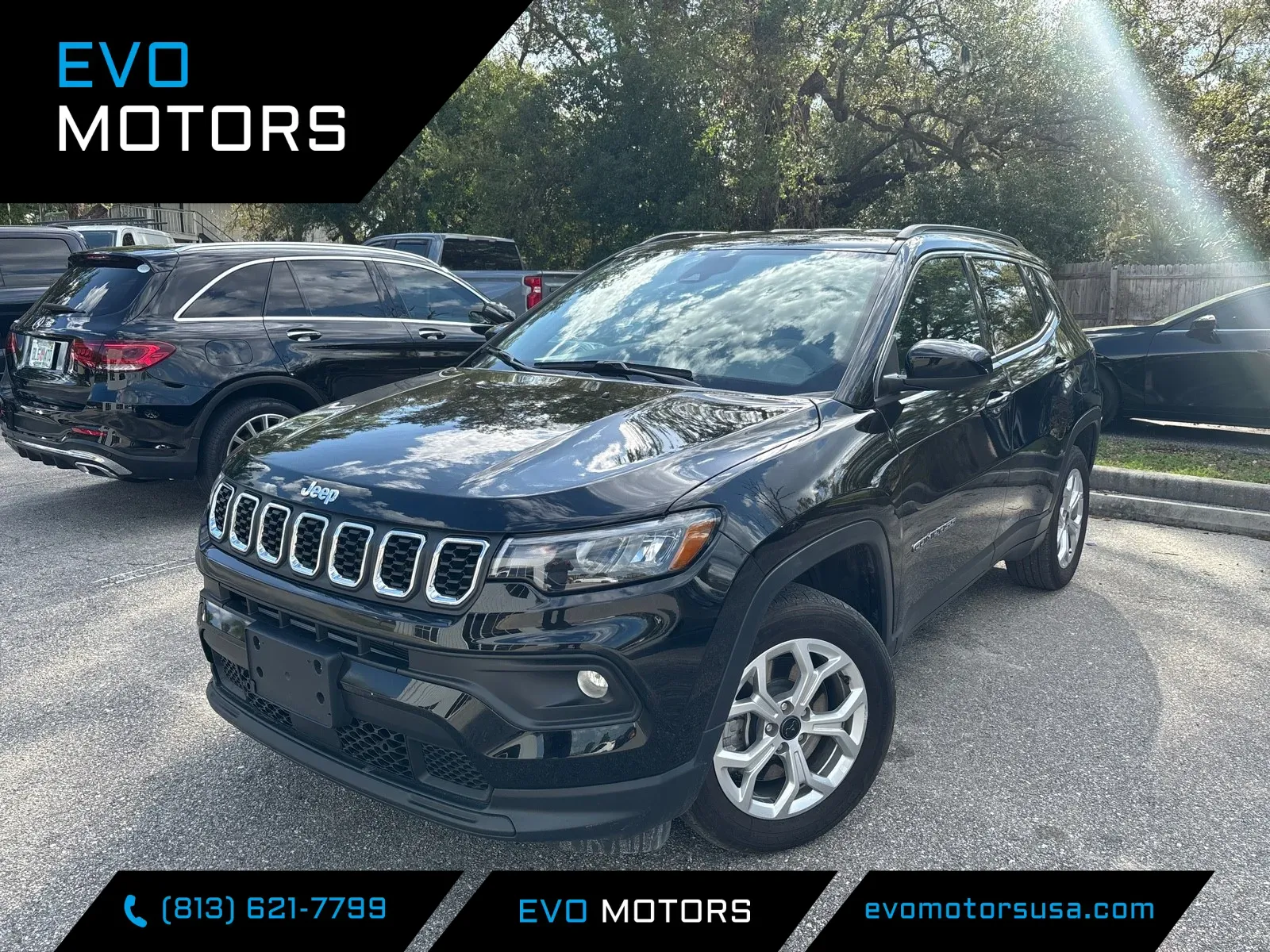 White 2025 Jeep Compass Latitude 4WD for sale in Seffner, FL