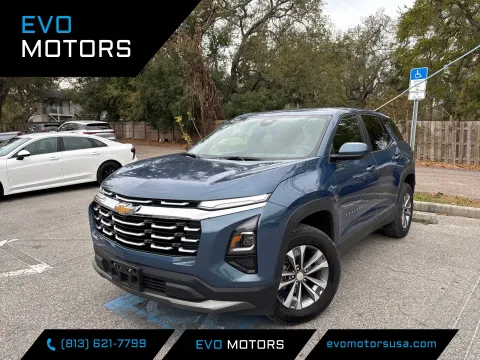 Blue 2025 Chevrolet Equinox FWD LT for sale in Seffner, FL