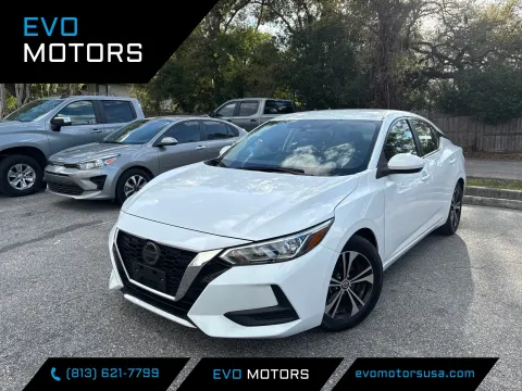 Silver 2021 Nissan Sentra SV for sale in Seffner, FL