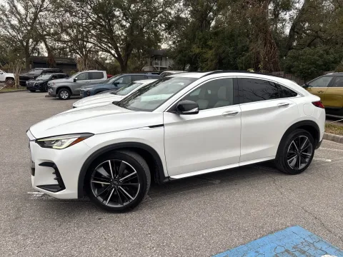 Another view of 2024 INFINITI QX55 LUXE AWD for sale in Seffner, FL at Evo Motors