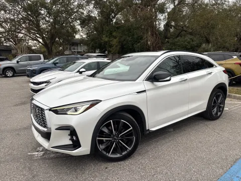 Photos of 2024 INFINITI QX55 LUXE AWD for sale in Seffner, FL at Evo Motors