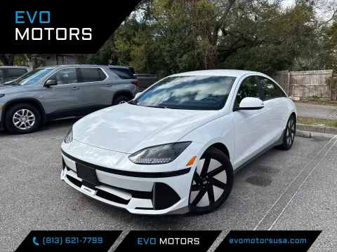 Black 2025 Hyundai IONIQ 6 SE Standard Range for sale in Seffner, FL