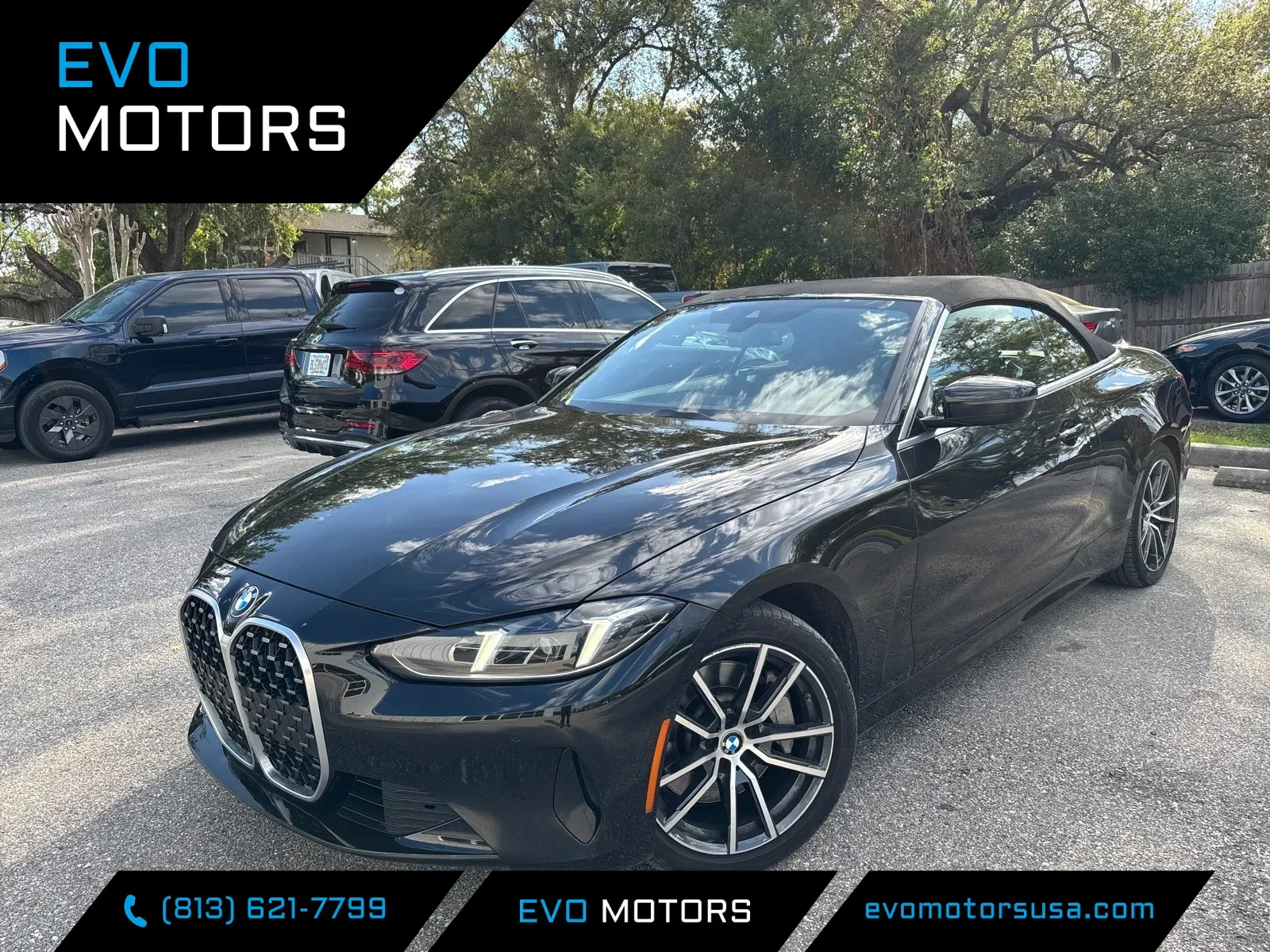 White 2025 BMW 4 Series 430i xDrive Convertible W/PREMIUM PKG. for sale in Seffner, FL