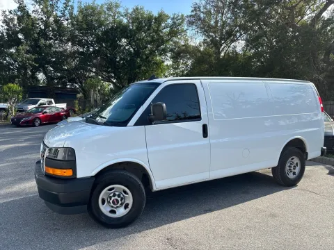 Another view of 2024 GMC Savana Cargo Van 1WT 135.0 WB for sale in Seffner, FL at Evo Motors