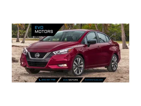 Black 2020 Nissan Versa S for sale in Seffner, FL
