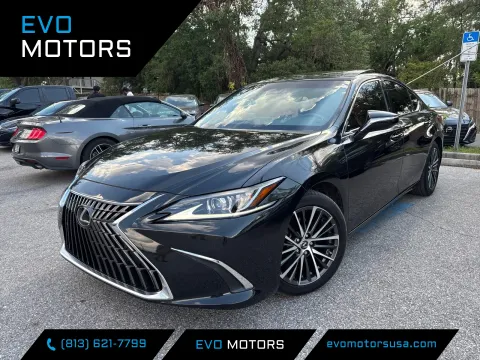 Gray 2022 Lexus ES 350 W/PREMIUM & NAVI PKG. PANO SUNROOF. BIG DISPLAY for sale in Seffner, FL