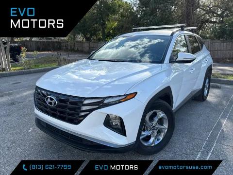 White 2023 Hyundai Tucson SEL for sale in Seffner, FL