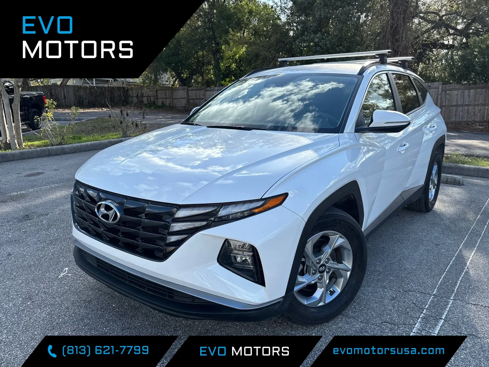 White 2023 Hyundai Tucson SEL for sale in Seffner, FL