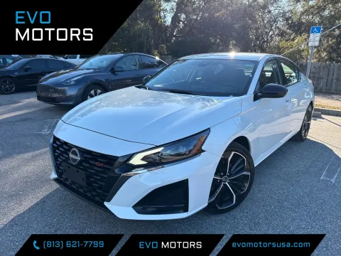 White 2025 Nissan Altima SR for sale in Seffner, FL