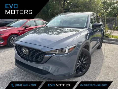 Gray 2024 Mazda CX-5 2.5 S Carbon Edition for sale in Seffner, FL