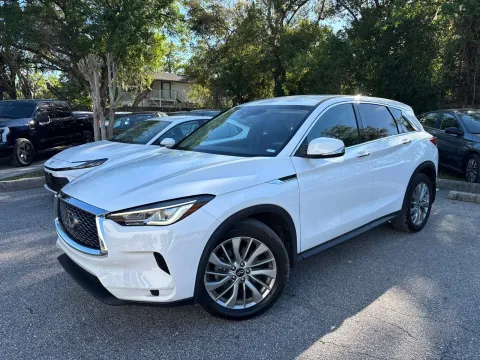 Photos of 2023 INFINITI QX50 PURE for sale in Seffner, FL at Evo Motors