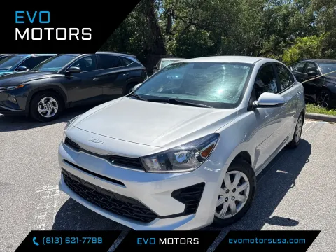 Blue 2023 Kia Rio S for sale in Seffner, FL