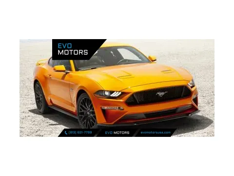 Red 2021 Ford Mustang EcoBoost Premium for sale in Seffner, FL