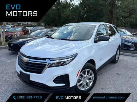Blue 2024 Chevrolet Equinox LS AWD for sale in Seffner, FL