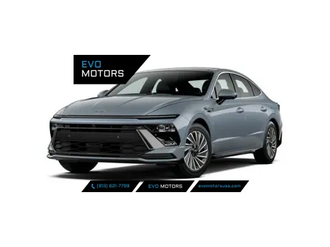 Black 2025 Hyundai Sonata Hybrid SEL for sale in Seffner, FL