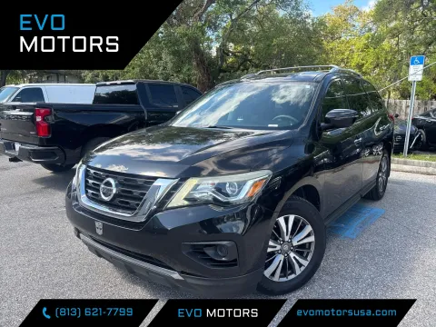 Silver 2018 Nissan Pathfinder S for sale in Seffner, FL