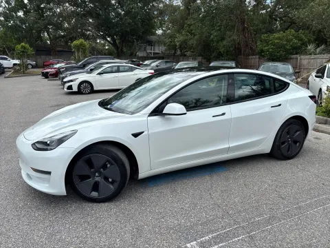 Another view of 2023 Tesla Model 3 for sale in Seffner, FL at Evo Motors