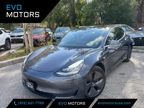 Blue 2020 Tesla Model 3 Long Range for sale in Seffner, FL