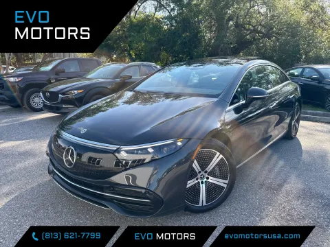 Gray 2023 Mercedes-Benz EQS 450+ for sale in Seffner, FL