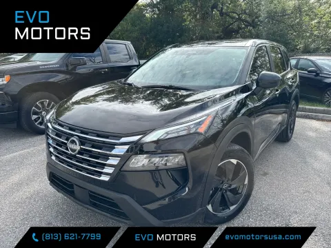Black 2025 Nissan Rogue SV for sale in Seffner, FL