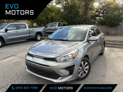 Blue 2022 Kia Rio S for sale in Seffner, FL