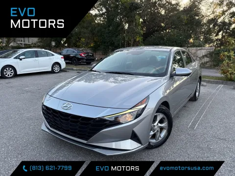 Silver 2022 Hyundai Elantra SE for sale in Seffner, FL