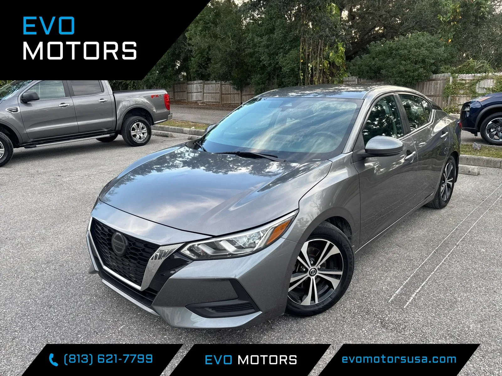 Silver 2020 Nissan Sentra SV for sale in Seffner, FL