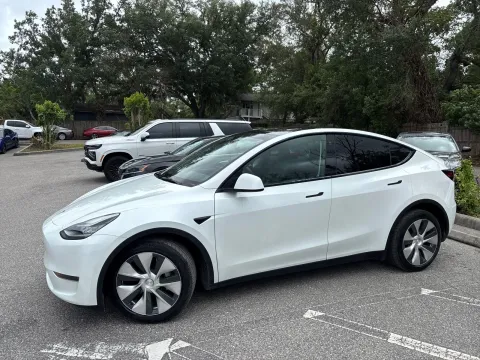Another view of 2021 Tesla Model Y Long Range for sale in Seffner, FL at Evo Motors