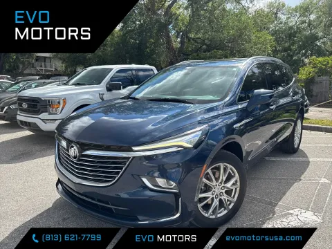 Blue 2023 Buick Enclave Essence for sale in Seffner, FL