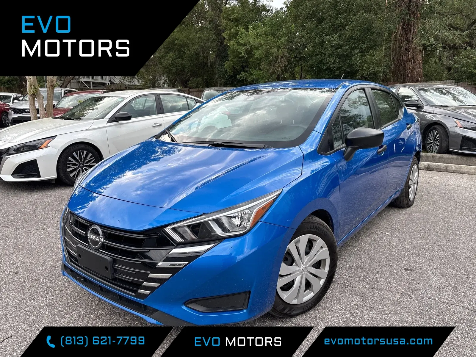 Blue 2024 Nissan Versa S for sale in Seffner, FL