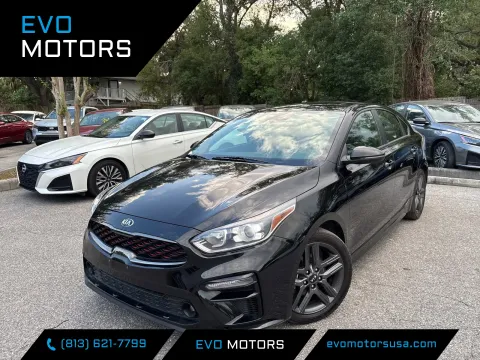 Black 2021 Kia Forte GT-Line for sale in Seffner, FL